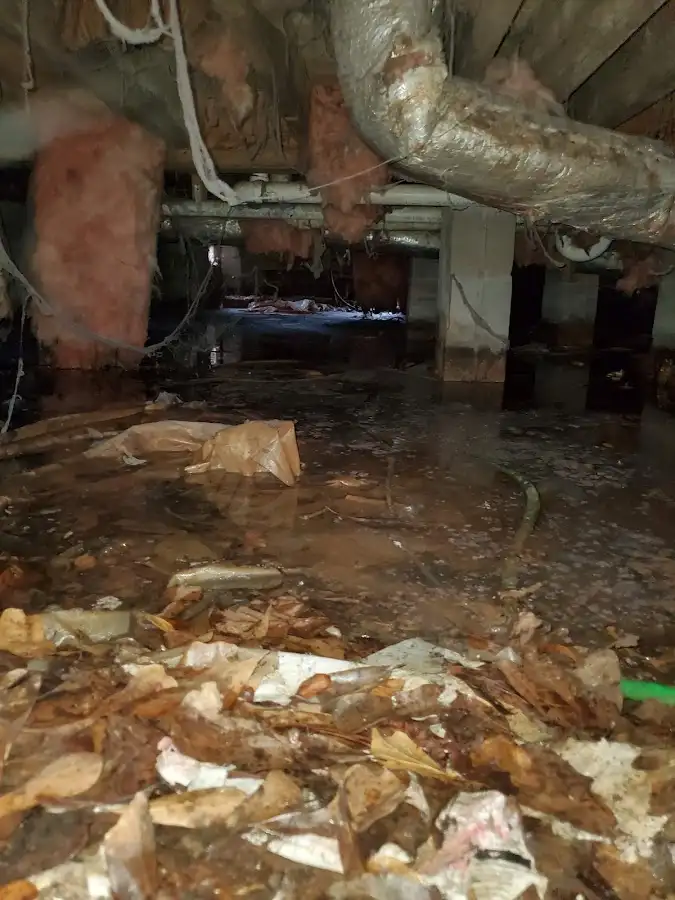 Crawl space flood assessment for Leak Detection & Repair in Dundalk